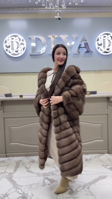 Коллекция соболиных шуб в DIVA –